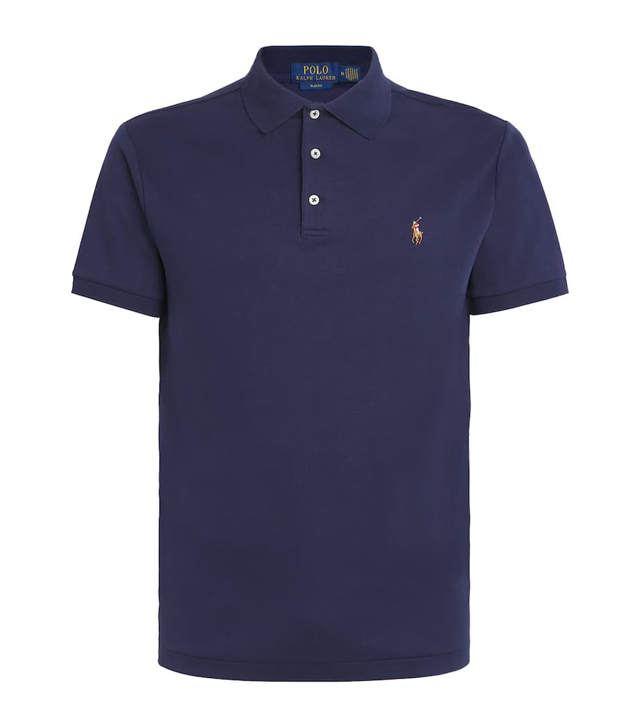 Polo Ralph Lauren Mens Short-Sleeve Cotton Slim-Fit Shirt