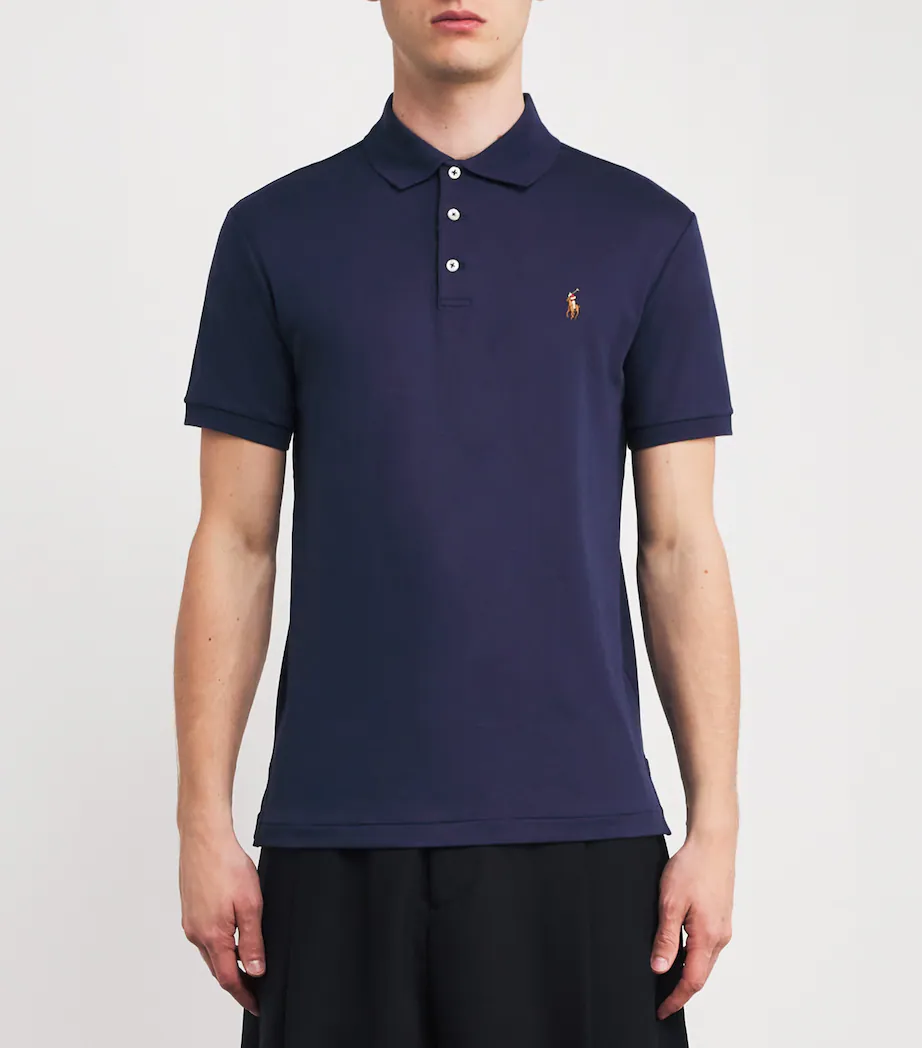 Polo Ralph Lauren Mens Short-Sleeve Cotton Slim-Fit Shirt