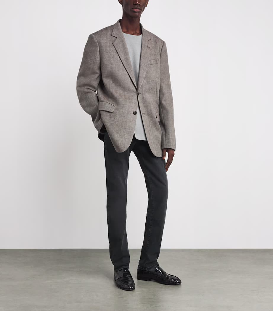 Jacob Cohen Stripe-Trim Nick Slim Jeans Indigo Wash