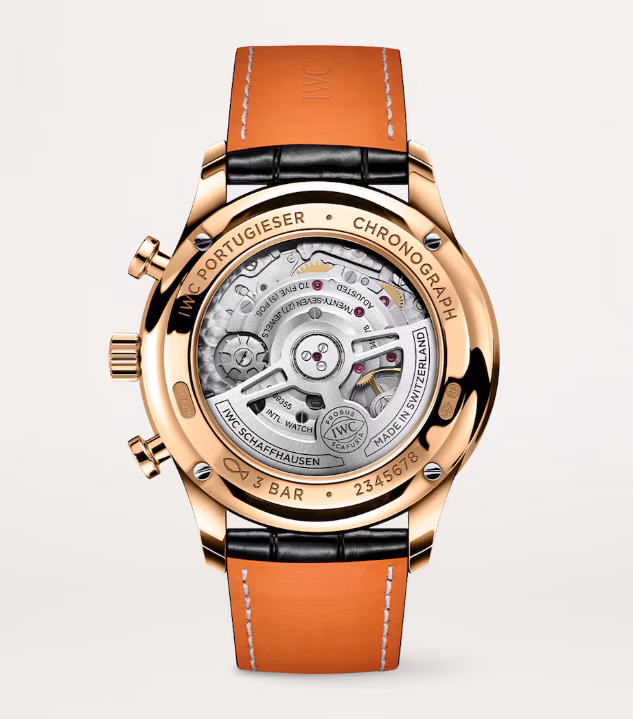 IWC Schaffhausen Yellow Gold Portugieser Chronograph Watch