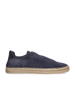 Zenga Suede Triple Stitch Espadrilles
