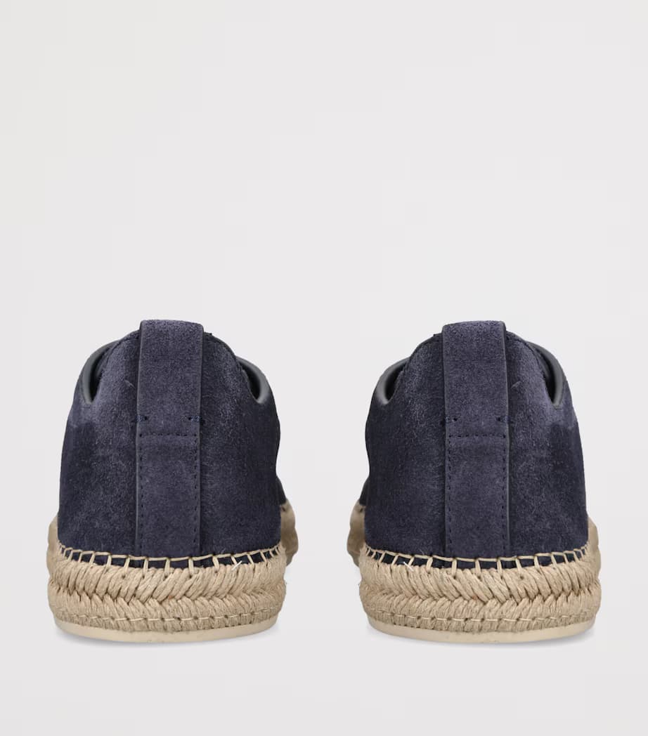 Zenga Suede Triple Stitch Espadrilles