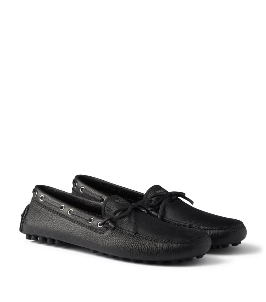 Prada Leather Driving Shoe